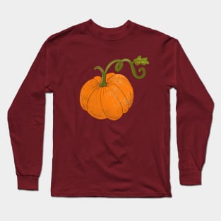 Little Orange Pumpkin Long Sleeve T-Shirt